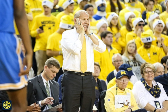 Luke Yaklich and John Beilein