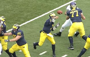 Chad Henne, Alex Mitchell, Justin Boren, and Jake Long