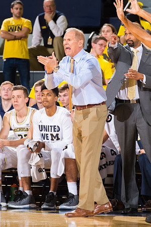 John Beilein and Saddi Washington
