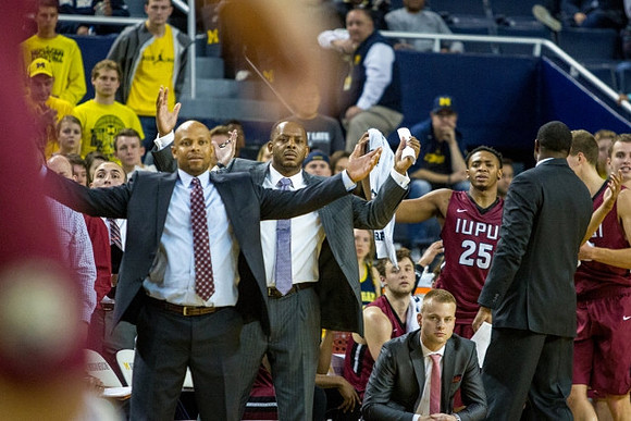 IUPUI Head Coach Jason Gardner