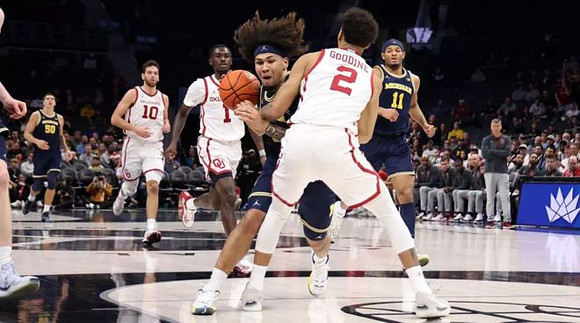 Vladislav Goldin (50), Tre Donaldson (3), and Roddy Gayle Jr. (11)