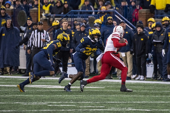 Quinten Johnson (28) and Gemon Green (22)
