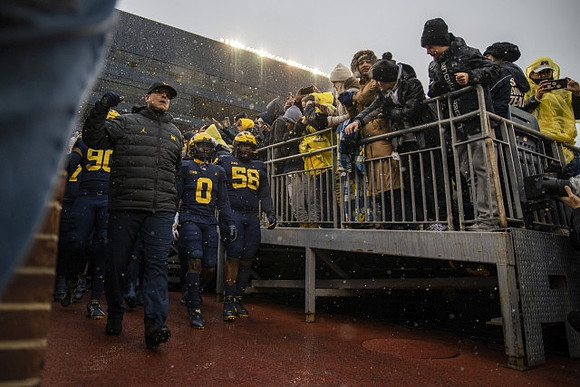Jim Harbaugh and Michigan Team