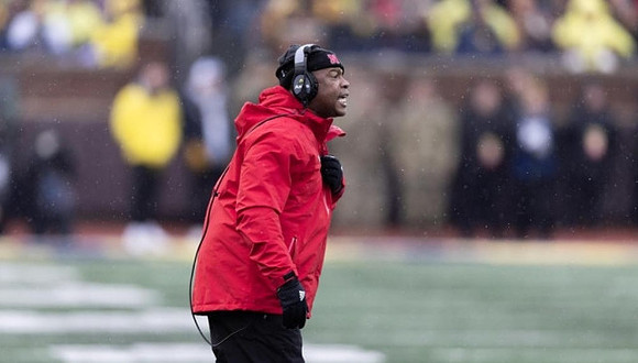 Nebraska Head Coach Mickey Joseph