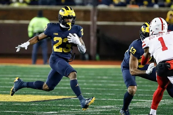 CJ Stokes (23) and Tyler Morris (13)