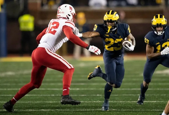 CJ Stokes (23) and Tyler Morris (13)