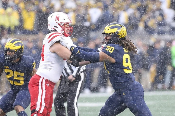 Junior Colson (25) and Mike Morris (90)