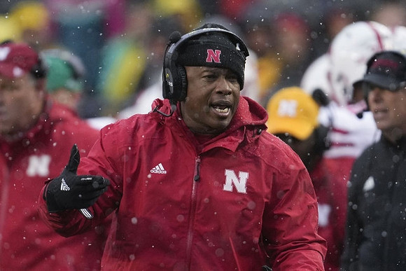 Nebraska Head Coach Mickey Joseph