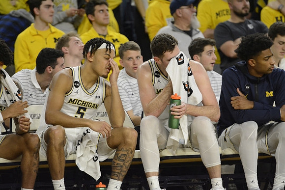 Terrance Williams II (5), Hunter Dickinson (1), and Jace Howard (25)