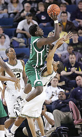Jevohn Shepherd (22) and David Merritt (15)