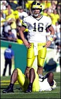 John Navarre (16) and Chris Perry (23)