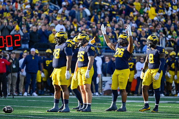 Kenneth Grant (78), Mason Graham (55), Rayshaun Benny (26), and Derrick Moore (8)