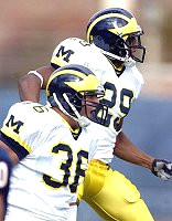 Scott McClintock (36) and Leon Hall (29)