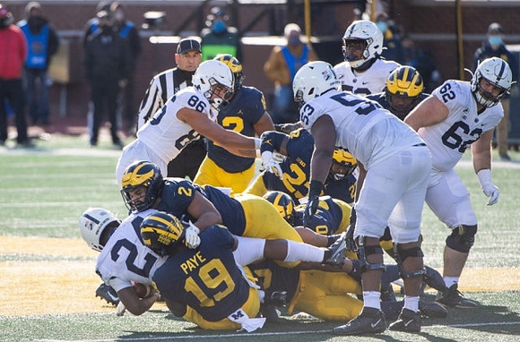 Kwity Paye (19), Carlo Kemp (2), Michael Barrett (23), and Hunter Reynolds (27)