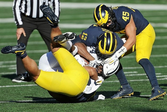 Josh Ross (12) and Adam Shibley (45)