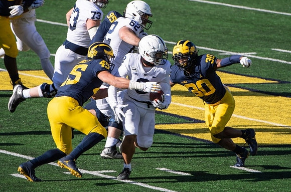 Adam Shibley (45), Donovan Jeter (95), and Daxton Hill (30)