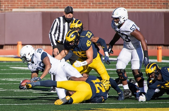 Josh Ross (12), Adam Shibley (45), Michael Barrett (23), and Christopher Hinton (15)