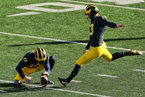 Will Hart (17) and Jake Moody (13)