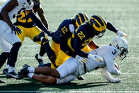 Hunter Reynolds (27), Josh Ross (12), and Gemon Green (22)