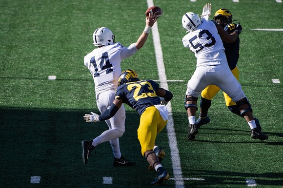 Michael Barrett (23) and Kwity Paye (19)