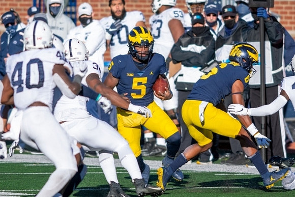 Joe Milton (5) and Cornelius Johnson (6)