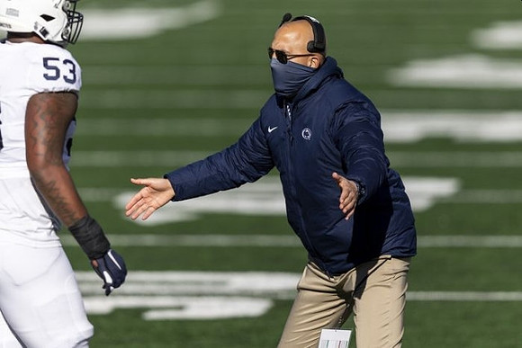 Penn State Head Coach James Franklin