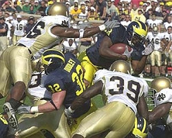 Chris Perry (23) and Kevin Dudley (32)