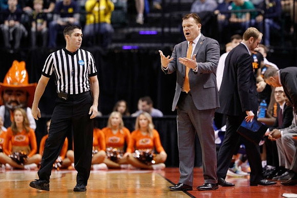 Oklahoma State Head Coach Brad Underwood