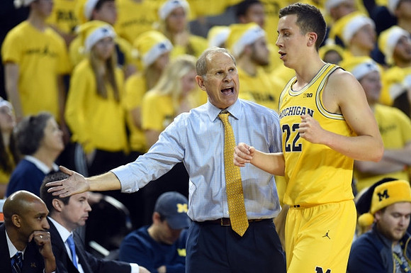 John Beilein and Duncan Robinson (22)