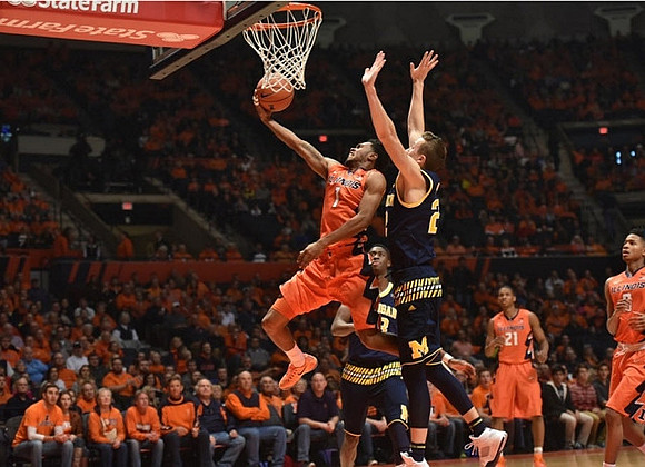 Caris LeVert (23) and Duncan Robinson (22)