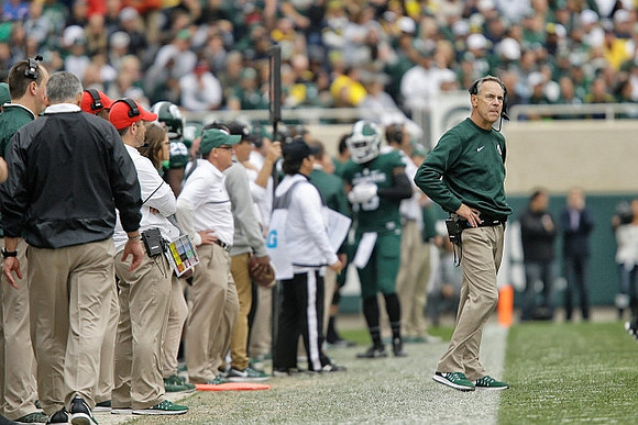 Michigan State Head Coach Mark Dantonio