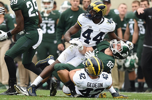 Delano Hill (44) and Ben Gedeon (42)