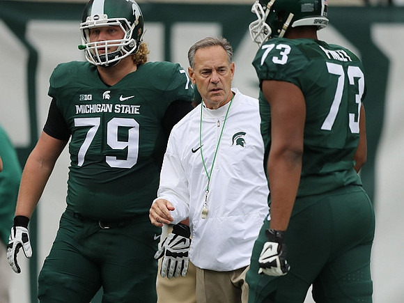 Michigan State Head Coach Mark Dantonio