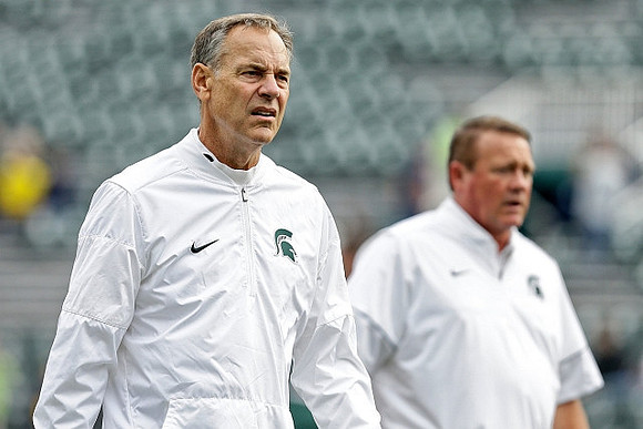 Michigan State Head Coach Mark Dantonio