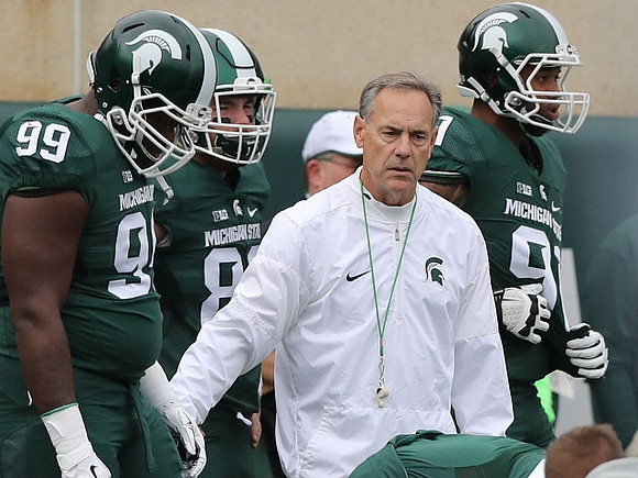 Michigan State Head Coach Mark Dantonio