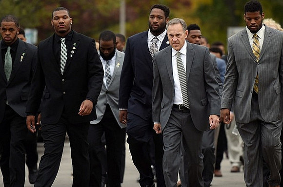 Michigan State Head Coach Mark Dantonio