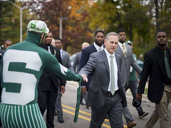 Michigan State Head Coach Mark Dantonio