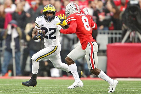 Karan Higdon (22)