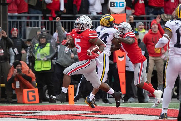 Lavert Hill (24) and Josh Metellus (14)