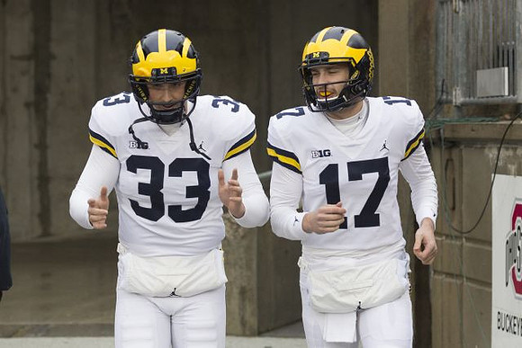 Camaron Cheeseman (33) and Will Hart (17)