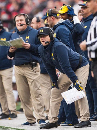 Ed Warinner and Jim Harbaugh