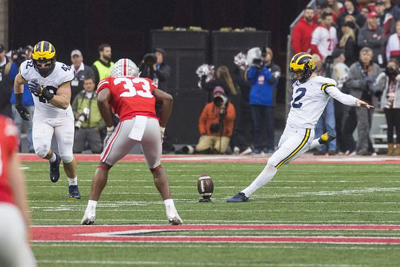 Ben Mason (42) and Jake Moody (2)