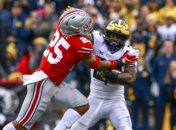 Karan Higdon (22)