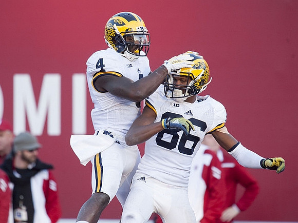 De'Veon Smith (4) and Jehu Chesson (86)