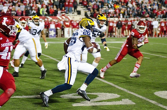 Jeremy Clark (34), Jourdan Lewis (26), and Noah Furbush (59)