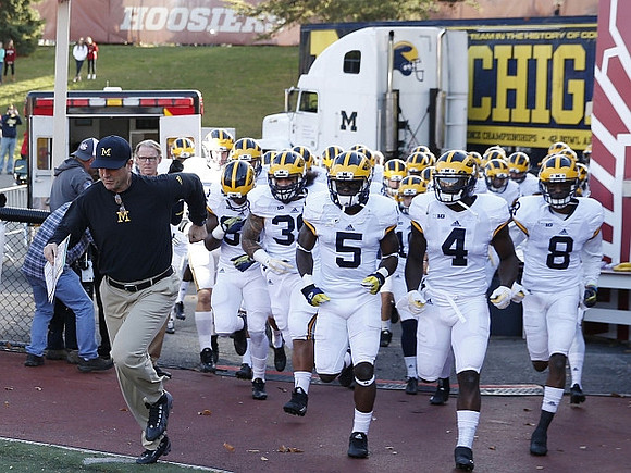 Jim Harbaugh and Michigan Team