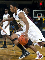 Tim Hardaway Jr. (10) and Darius Morris (4)