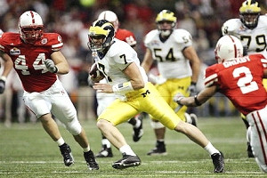 Chad Henne, Mark Bihl and Adam Stenavich