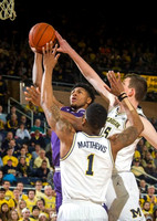 Charles Matthews (1) and Jon Teske (15)