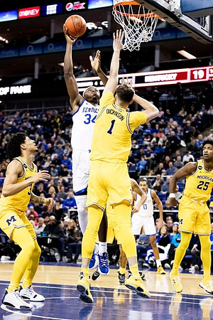 Jaelin Llewellyn (3), Hunter Dickinson (1), and Jace Howard (25)